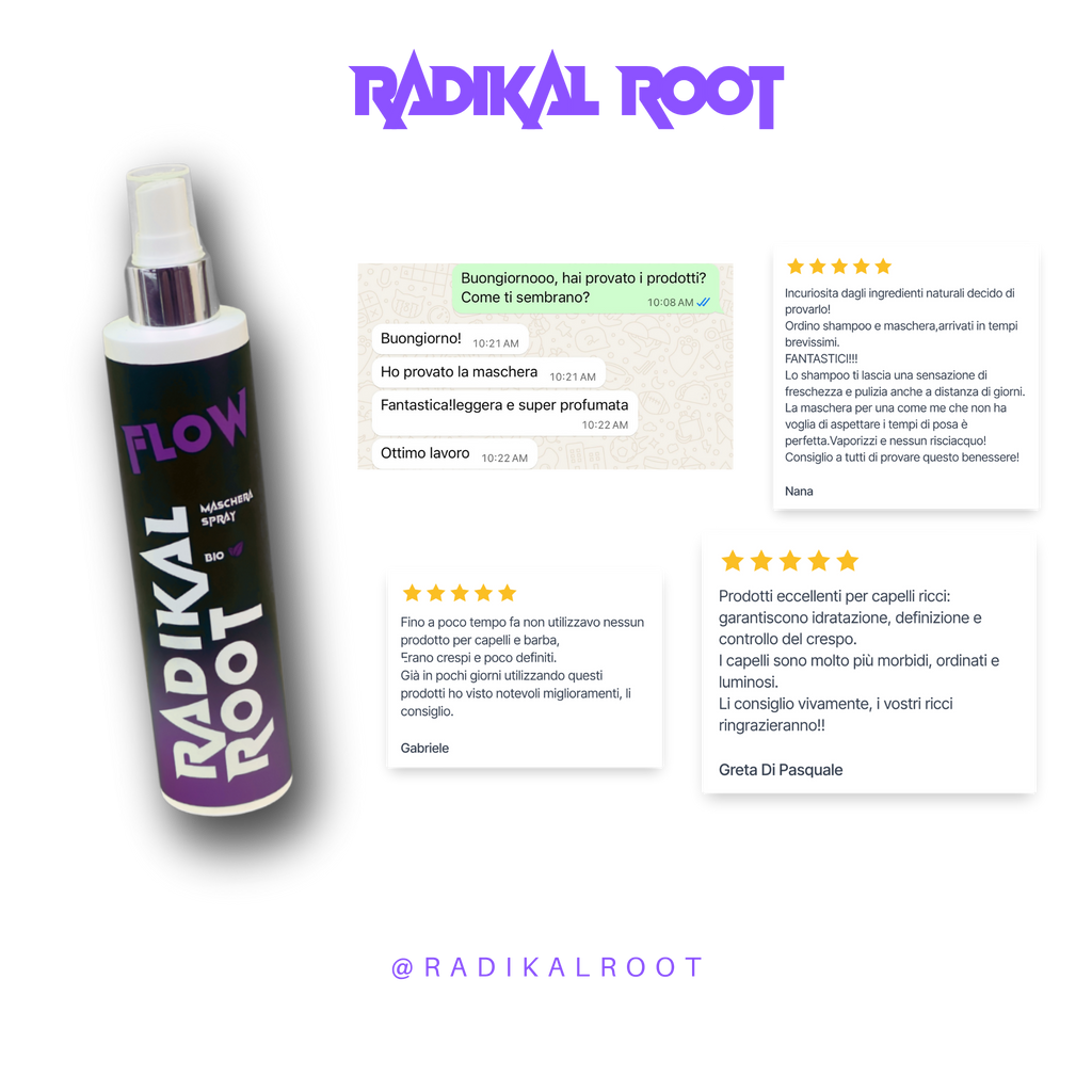 FLOW - Maschera Spray Leave-in 200ML