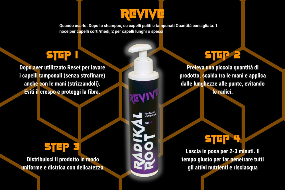 Come si usa REVIVE - Balsamo Nutriente BIO 200ML