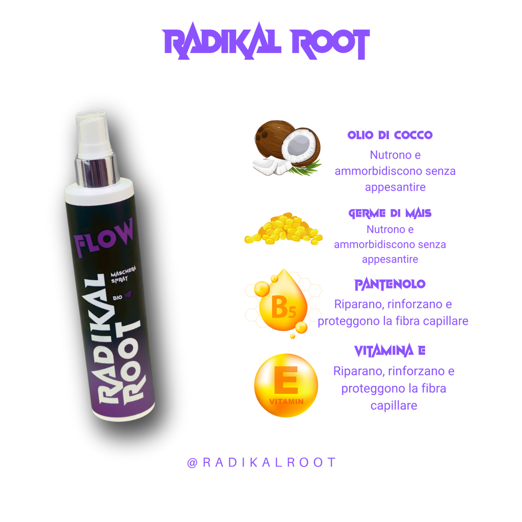 FLOW - Maschera Spray Leave-in 200ML