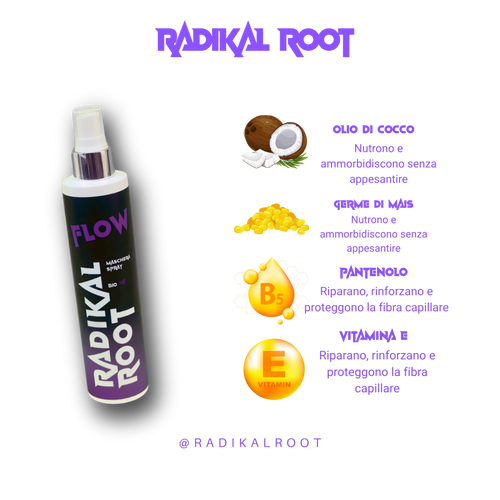FLOW - Maschera Spray Leave-in 200ML