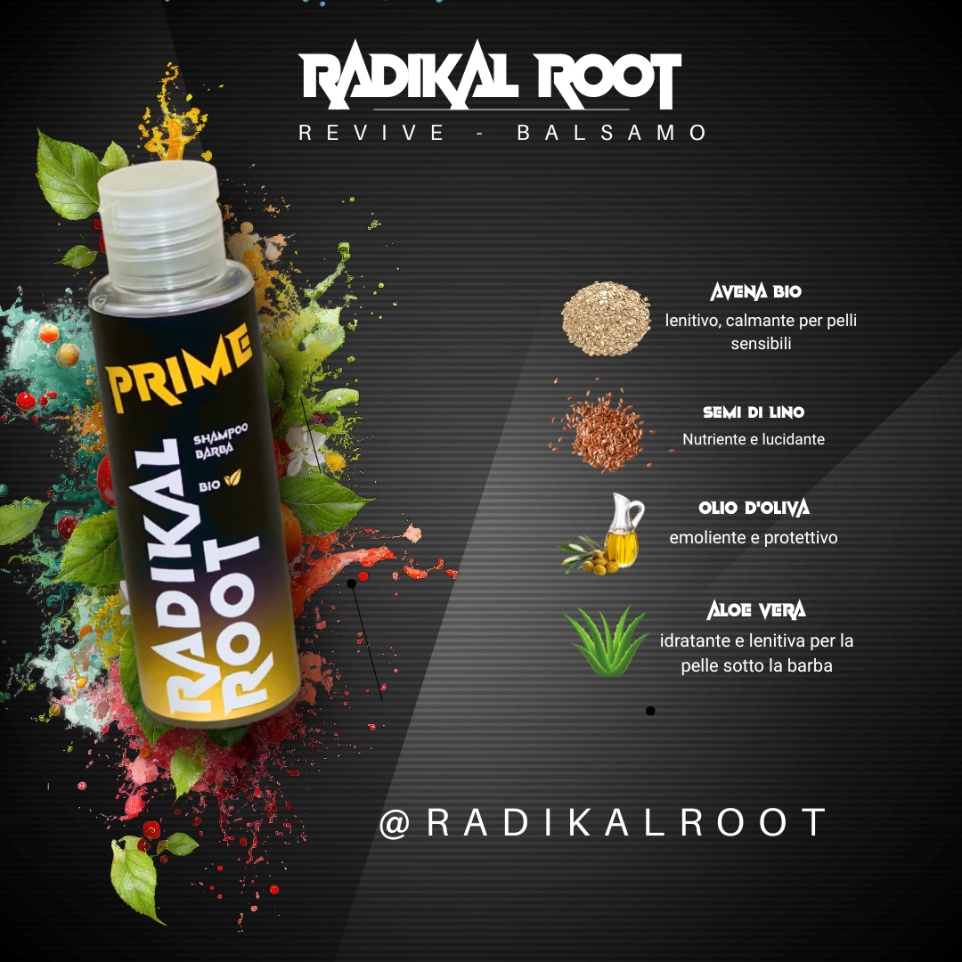 PRIME - Shampoo Barba BIO 100ML