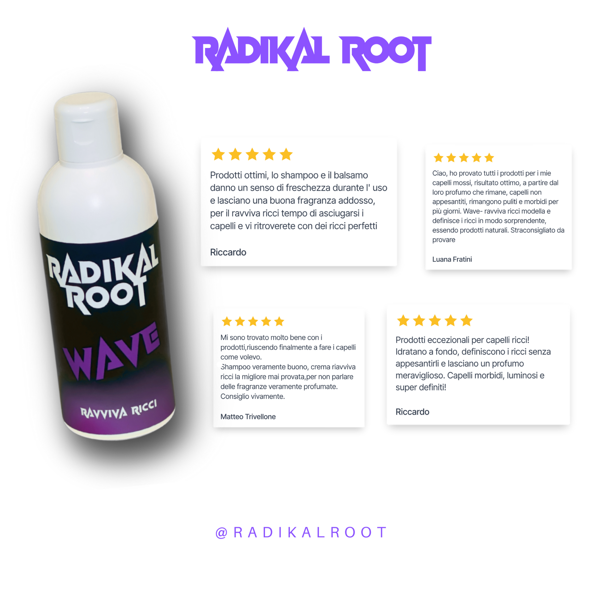WAVE - Ravviva Ricci 200ML