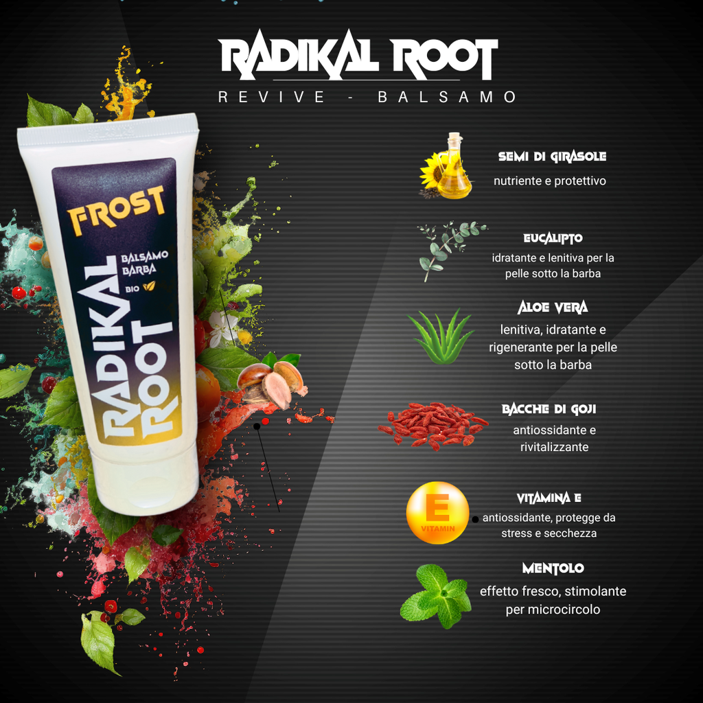 FROST - Balsamo Barba Senza Risciacquo BIO 100ML