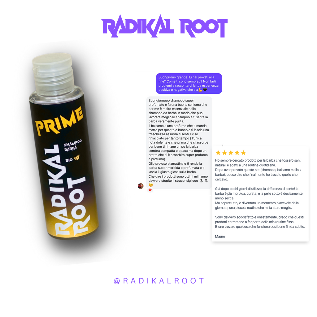 PRIME - Shampoo Barba BIO 100ML