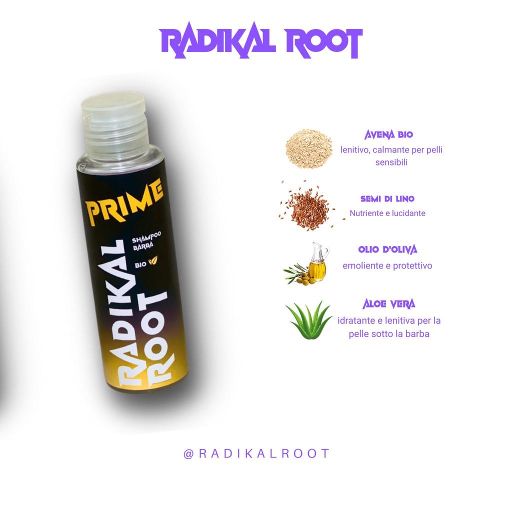 PRIME - Shampoo Barba BIO 100ML