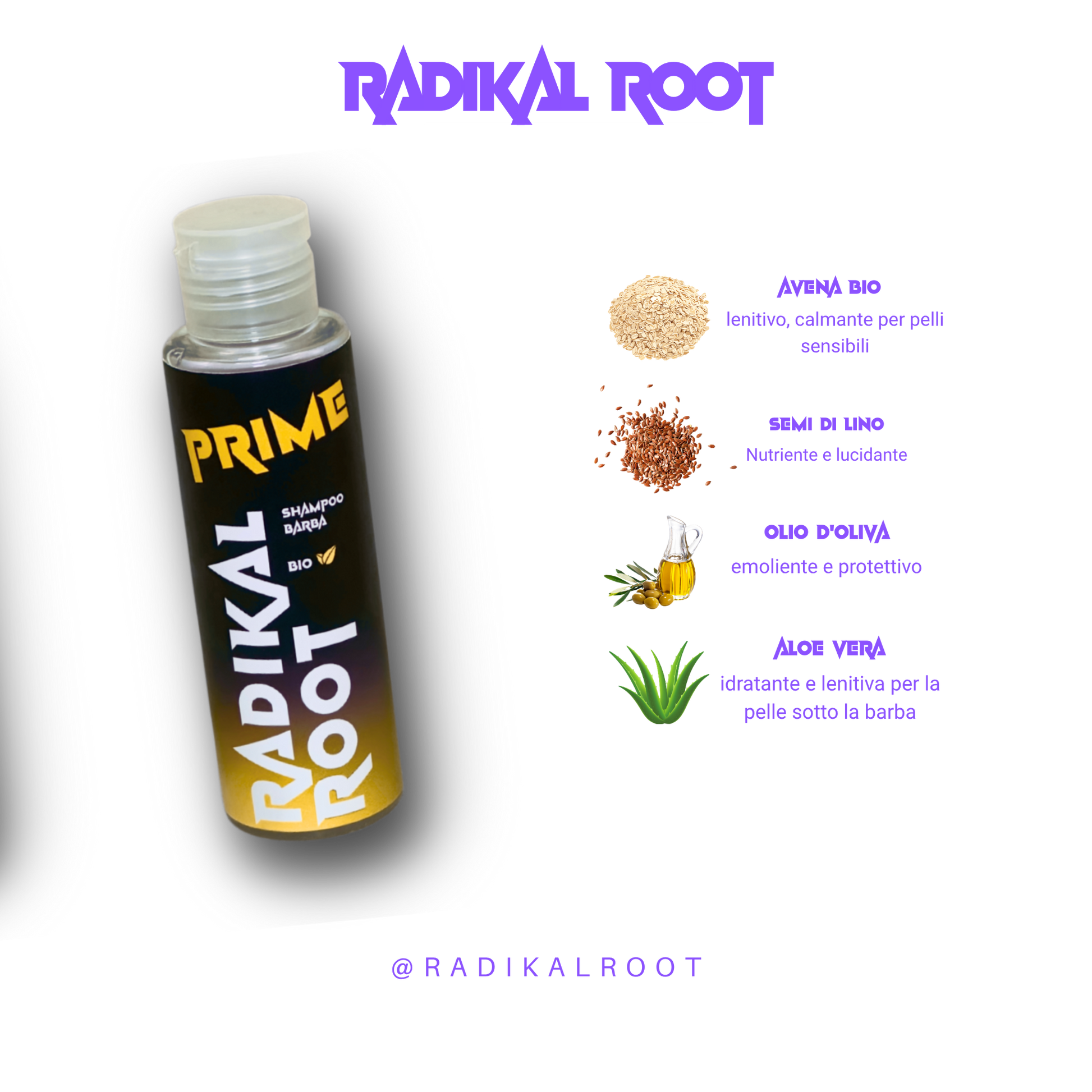 PRIME - Shampoo Barba BIO 100ML