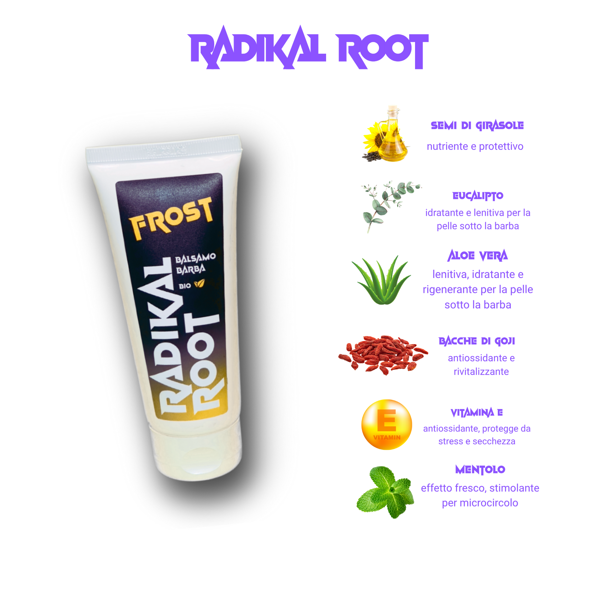 FROST - Balsamo Barba Senza Risciacquo BIO 100ML