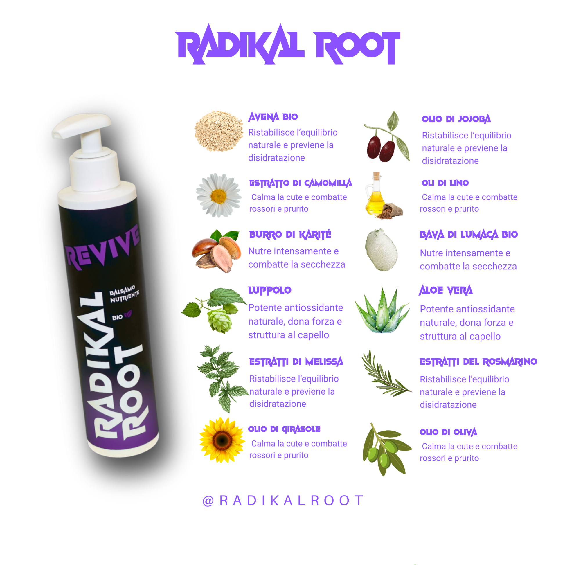 REVIVE - Balsamo Nutriente BIO 200ML