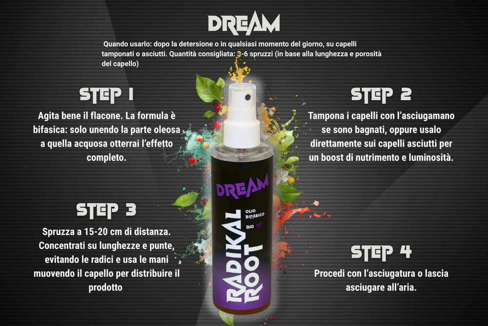 Come si usa DREAM - OLIO BIFASICO BIO 200ML