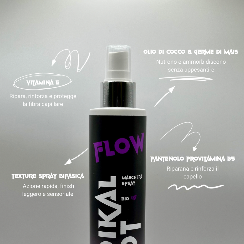 FLOW - Maschera Spray Leave-in 200ML