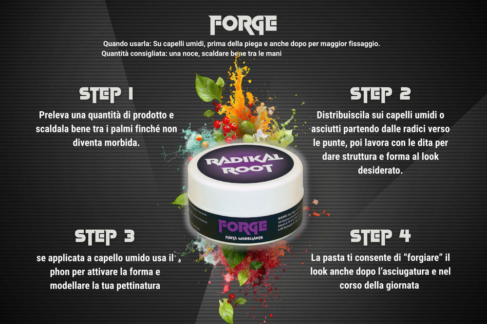 Come si usa FORGE - Pasta Modellante 100ML