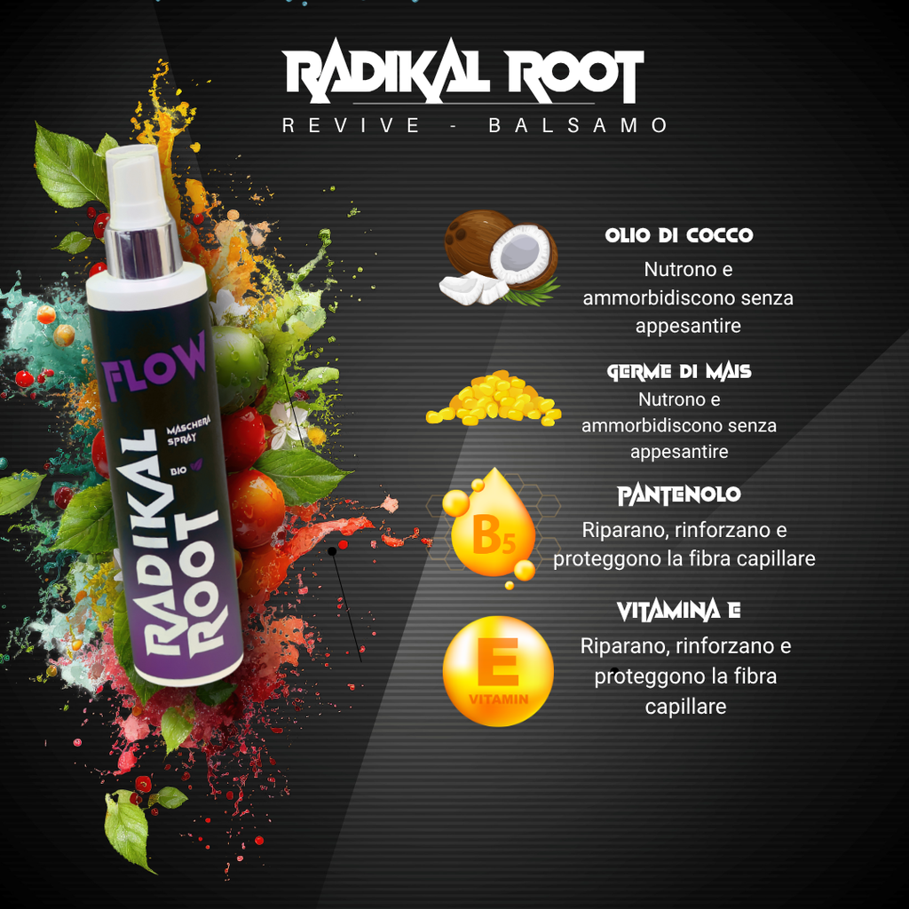 FLOW - Maschera Spray Leave-in 200ML