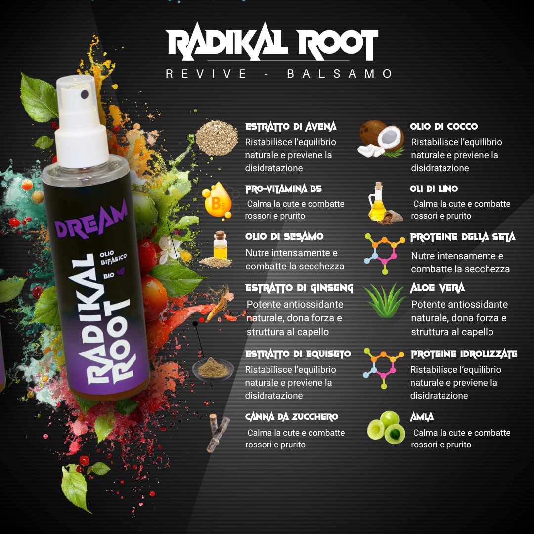 DREAM - OLIO BIFASICO BIO 200ML