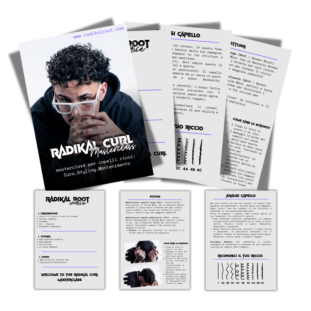 Curl Masterclass - Guida al Trattamento dei Capelli Ricci Cura, Styling, Mantenimento.